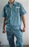 夏季工作服 短袖茄克衫 全棉工作服