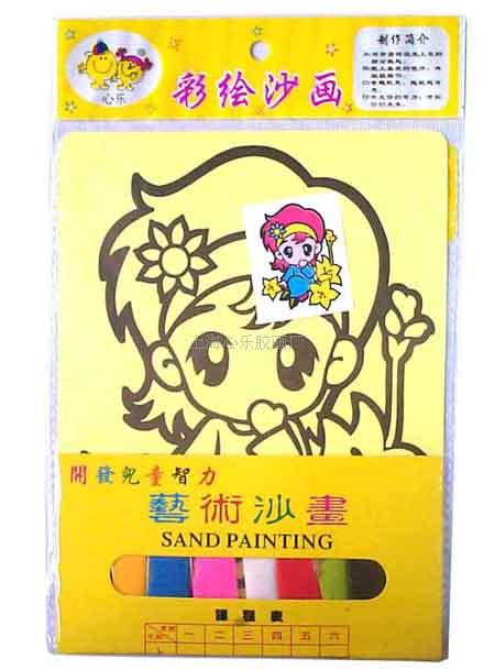 彩沙画，彩绘沙画，砂画，彩绘透光画  透光彩绘画