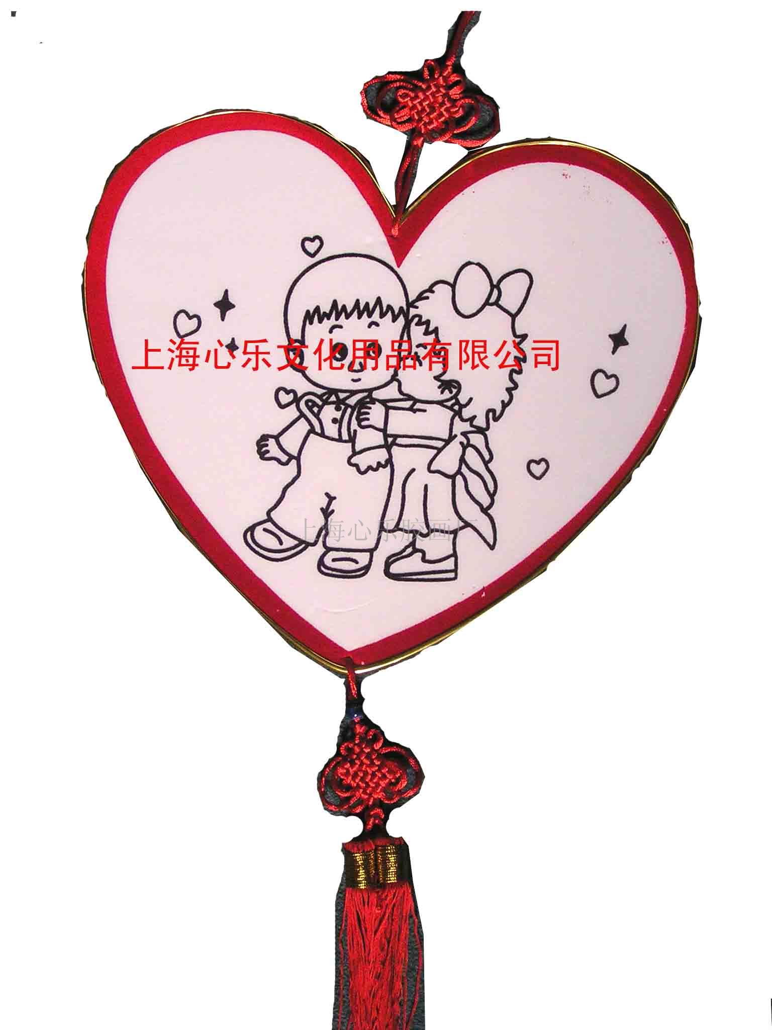 金粉画KT板，金粉画中国结，金粉画颜料  喜羊羊金粉画KT