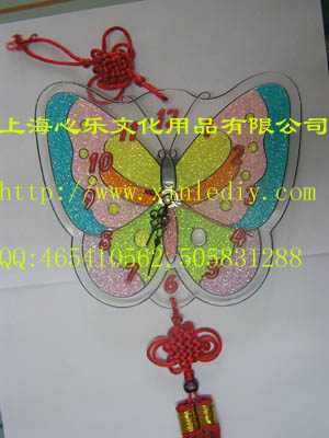 上海心乐供应批发透光彩绘画  透光画  风玲  时光钟