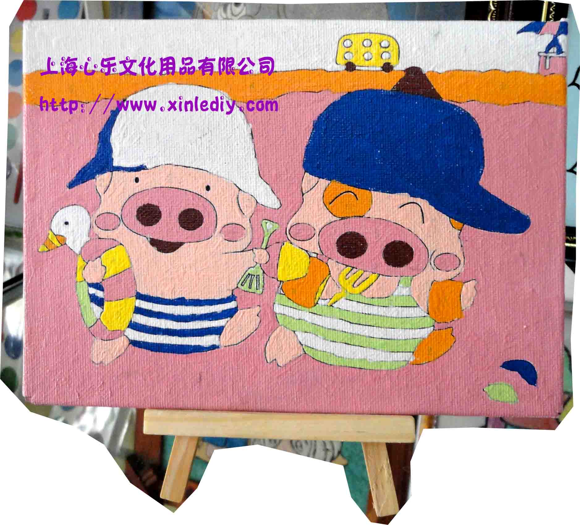 上海心乐供应批发数字名画,数字油画  大话西油