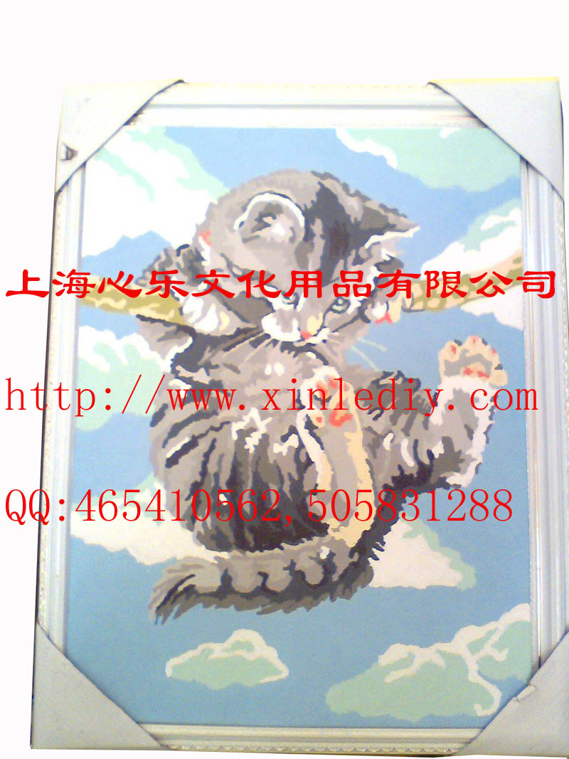 上海心乐供应批发数字名画,数字油画  大话西油