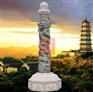 寺庙龙柱