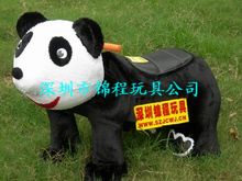 毛绒动物电动车，遥控儿童玩具车，毛绒玩具电瓶车