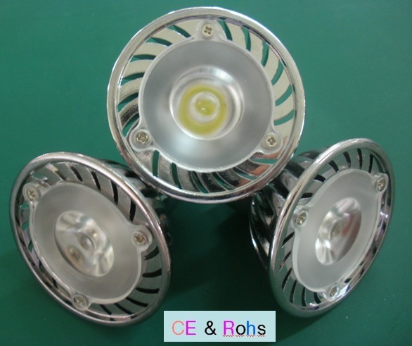 MR16大功率LED射灯-3W（R/Y/B/G)  LED球泡灯  LED灯管