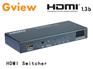 供应HDMI切换器1.3b 四进一出 HDMI4X1 遥控切换