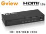 供应HDMI切换/分配器1.3b 二进二出 HDMI2X2