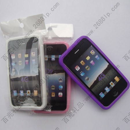 供应iphone4透气清水套 ipod4g手机套  硅胶手机套  东莞硅胶手机套