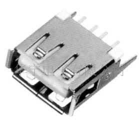 4P5PMINI-USB插座生产厂家广东USB插座USB-A  DC插座  耳机插座