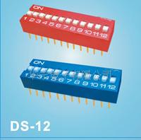 广东DS-12编码开关生产厂家重庆DS编码开关制造商百度开关  拨动开关  轻触开关