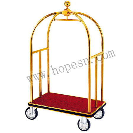大堂用品 小金顶行李车J17DTC004