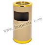 大堂用品 加脚丽格王座地烟灰桶（金底杏色身）J17DTE13