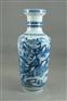 供应景德镇窑盛陶瓷青花爆竹瓶、摆件饰品