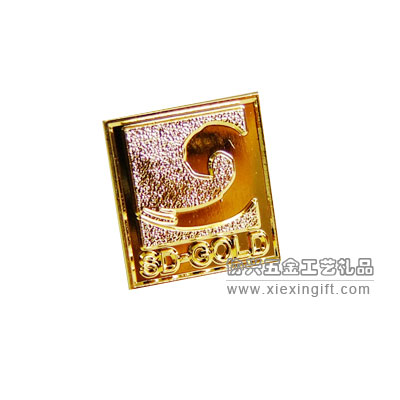 镀真金徽章，烤漆胸章，双色电镀奖章  烤漆徽章  金属钥匙扣