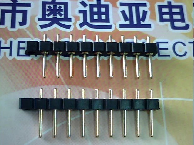 加高型圆孔排母,大孔针座  3.96圆孔排母  3.96圆孔排针