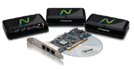 NComputing X350  云终端  桌面虚拟化  电脑一拖多