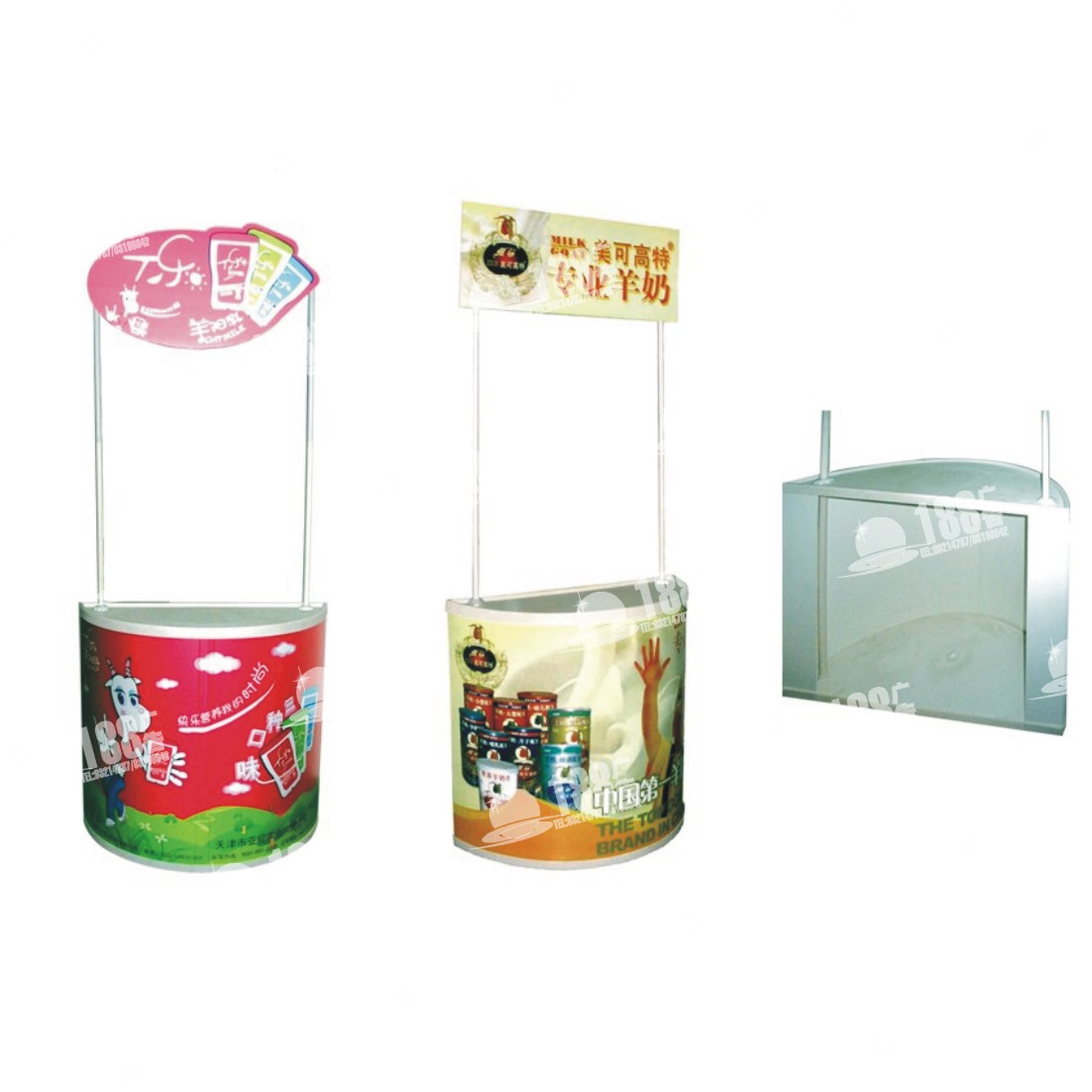 佛山展览展示器材厂/促销台/X架/易拉宝制作  佛山促销台