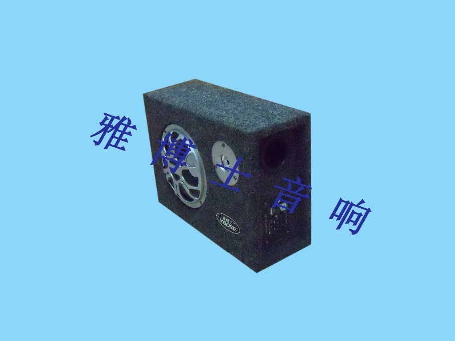汽车低音炮方形 汽车插卡低音炮  汽车低音炮12V  摩托车低音炮插卡  车载收音低音炮