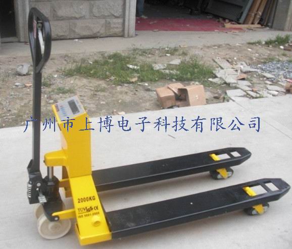 新余高性能叉车秤，2吨称重型搬运车秤，3吨带打印电子叉车秤  新余叉车秤  2吨搬运车秤