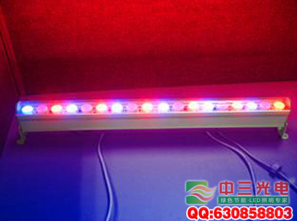 【中三光电】七彩LED洗墙灯  LED洗墙灯厂家  大功率LED