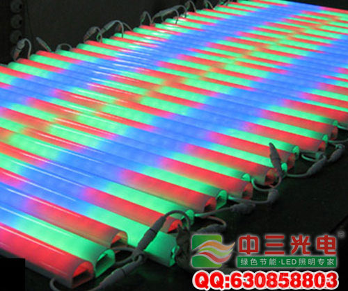 【中三光电】内控六段LED护栏管 LED数码管  LED护栏灯