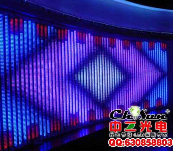 【中三光电】全彩LED护栏管 全彩LED数码管 两年质保  LED护栏灯