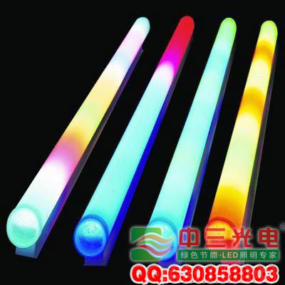 【中三光电】全彩LED护栏管 全彩LED数码管 两年质保  LED护栏灯
