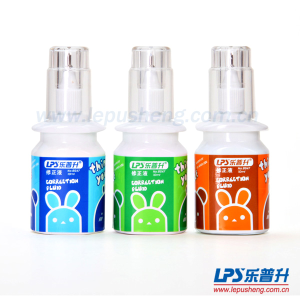 乐普升8547简笔小动物10ML修正液/涂改文具  文化用品  学生文具
