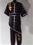 黑色新款绣龙太极服装 少林功夫表演服装