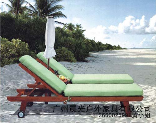 沙滩椅  户外家具  园林小品