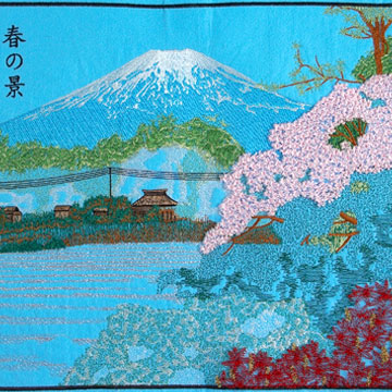供应大幅度提高生产力毛巾特种绣花机  毛巾绣  田岛