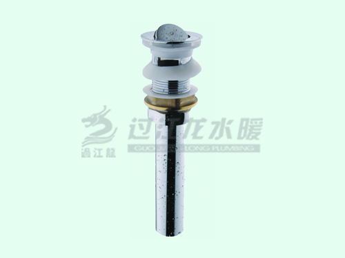 阳泉洁具，下水。过江龙GJL-X001全铜翻板防臭下水