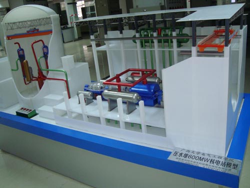 核电站模型 湘东科技模型  核反应堆模型  核能发电模型
