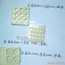 供应半圆型EPDM胶垫、带胶自粘橡胶脚垫