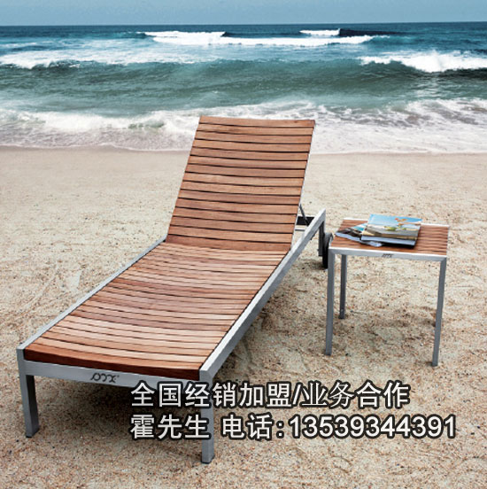 索纳尔SONNE户外家具-馨蕊-高端皇者-柚木躺椅  德国