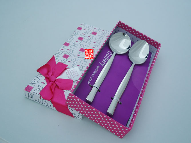 【新品上市】不锈钢精美彩盒礼品套装刀叉勺  礼品套装餐具  不锈钢餐具  西餐刀叉勺