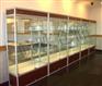 彩铝展示架上海货架仓库货架仓储货架超市货架展示架安兢货架