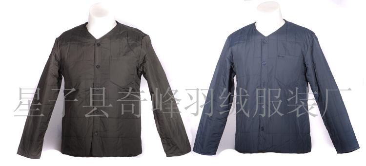 男式羽绒保暖内胆  保暖背心  羽绒保暖背心