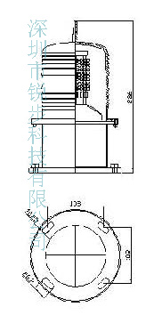 ZH-800AL/M 防磁型低光强  航空障碍灯  航空灯  防磁型航空障碍灯