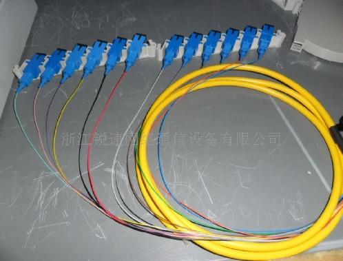 12芯FC束状尾纤厂家  12芯SC束状尾  12芯一体化熔