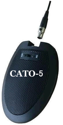 千涛调音台用全向麦克风 CATO-M5  界面麦克风