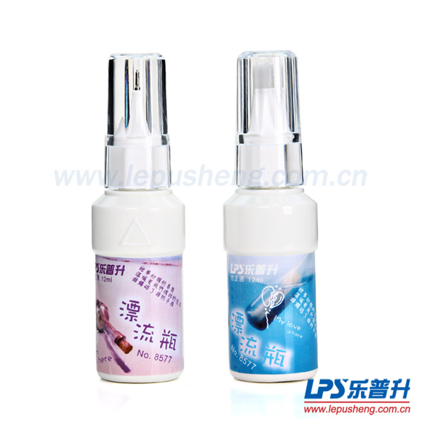 乐普升可爱卡通学生文具漂流瓶12ML文化用品修正液  可爱学生文具  卡通文具批发
