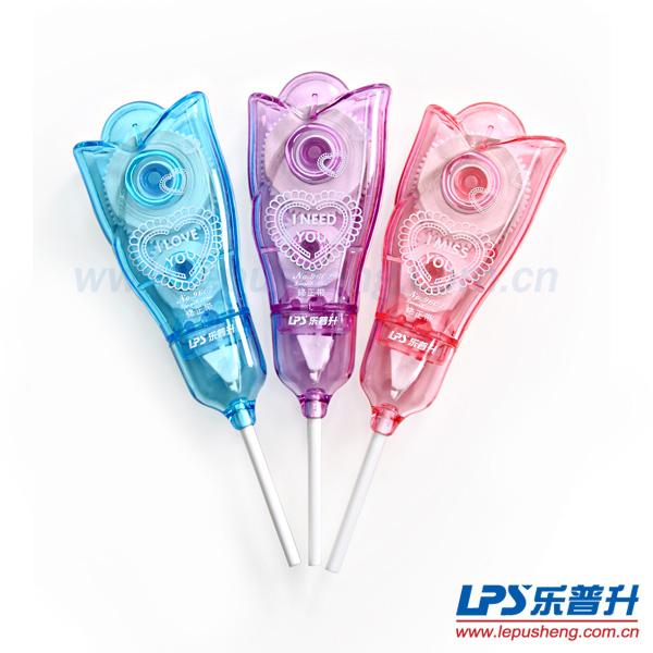 乐普升9602不凋谢的浪漫10M修正带/时尚卡通学生文具  修正文具  文化用品