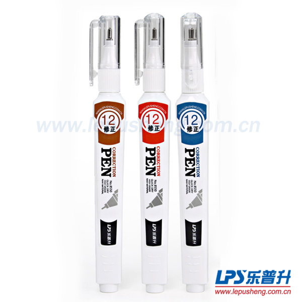 乐普升8550速朗12ML笔款办公用品修正液  文化用品  学生文具批发  修正文具