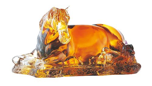 蓄势（小）  琉璃  琉璃工艺品  琉璃水晶