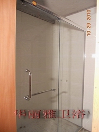 价格便宜质量保证工厂直销淋浴屏风深圳华丽雅  卫生间玻璃隔断  浴室门