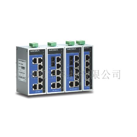华中MOXA EDS-208A 总代理 电口交换机  MOXA总代理  工业级交换机
