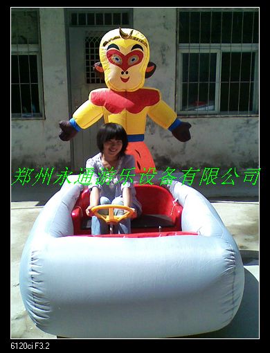 供應(yīng)充氣電瓶車價格兒童氣模電瓶車充氣電瓶車廠家