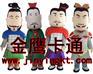 供应卡通服装 卡通人偶服装 卡通人物兵马俑