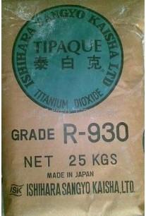 供應(yīng)日本石原鈦白粉R-930/鈦白粉